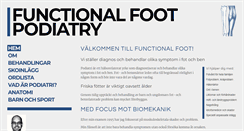 Desktop Screenshot of functionalfoot.com