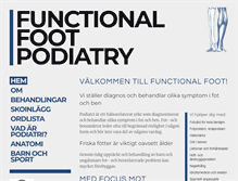Tablet Screenshot of functionalfoot.com